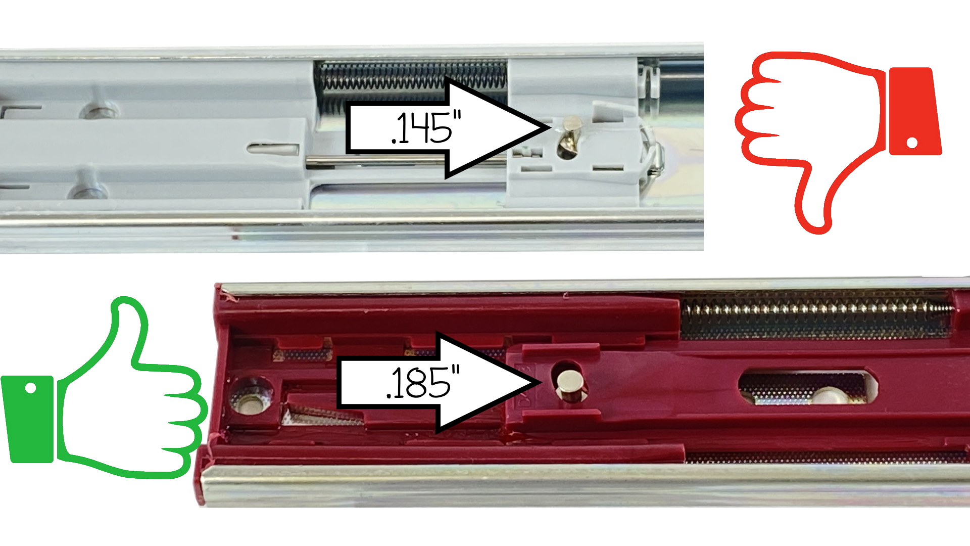 D.I.Y. School House Drawer Slides How to choose the best soft