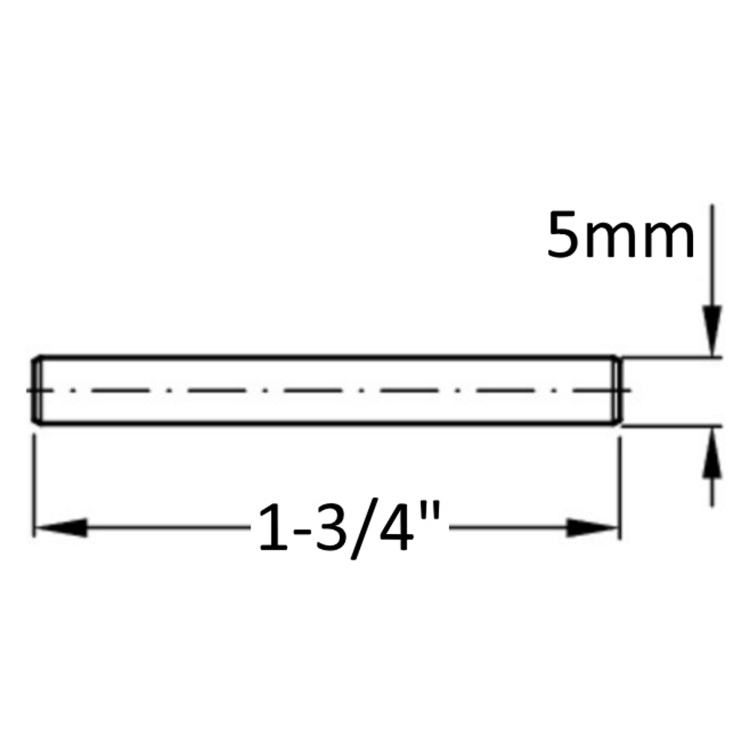 White Shelf Pegs/Shelf Supports 5mm 25 pack