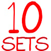 ten sets
