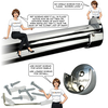 what makes Desunia screw-on round closet brackets better