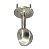32mm diameter satin nickel closet rod end hanger