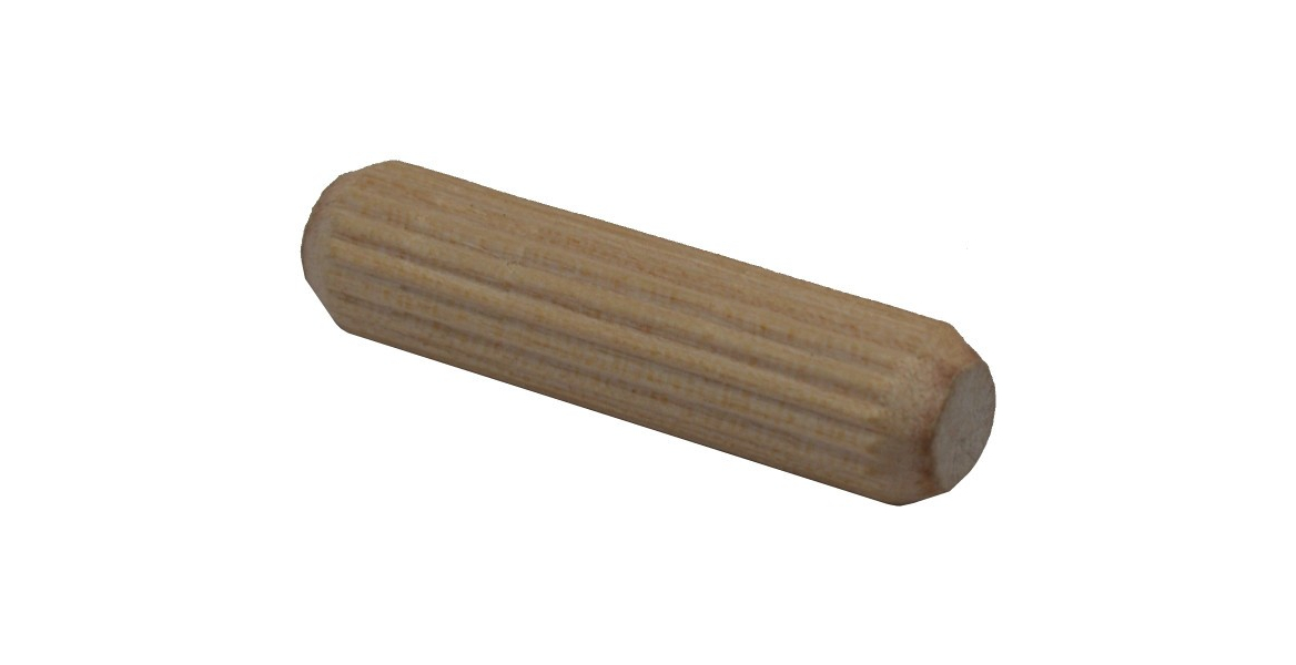 SCREWS & CONNECTORS Wood Dowels 3/8" Fluted Wood Dowels