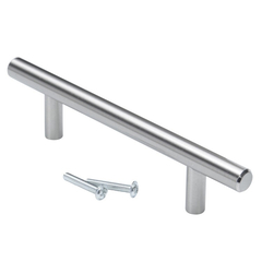 Bar Pull - 96mm Centers - Stainless Steel