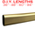 Satin Brass closet rod lengths