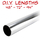 32mm chrome closet rods