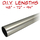 satin nickel closet rod only 32mm diameter