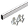 Chrome Oval Closet Rod