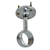 chrome round closet rod mid support hanger