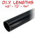 black closet rod only 32mm diameter