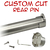 satin nickel round closet rod with rear pin wall brackets and hardware kit
