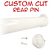 white round closet rod with rear pin wall brackets and hardware kit