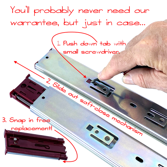 Desunia Soft-Close Mechanism Removal