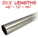 satin nickel closet rod only 32mm diameter